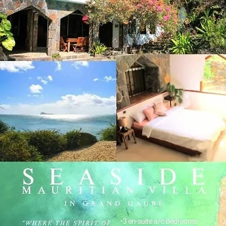 Beachfront Authentic Mauritian Villa